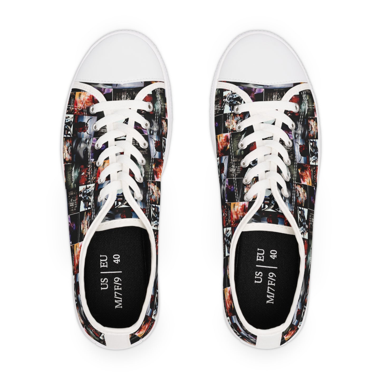 Slipknot Album Art Collage Women's Low Top Sneakers