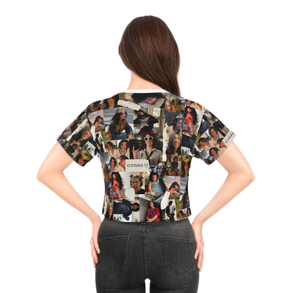 Conan Grey Being Cute Photo Collage Crop Tee