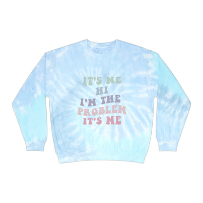 Taylor Swift It's Me Hi Unisex Tie-Dye Sweatshirt