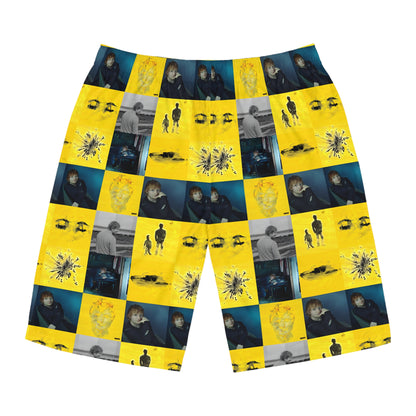 Ed Sheeran Subtract Mosaic Men's Board Shorts