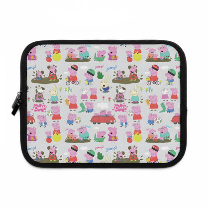 Peppa Pig Oink Oink Collage Laptop Sleeve