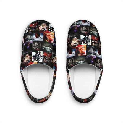 Slipknot Album Art Collage Men's Indoor Slippers