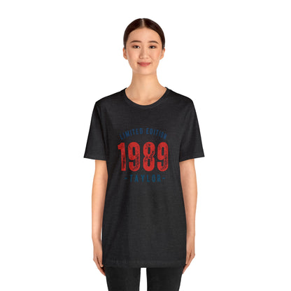 Taylor Swift 1989 Limited Edition Unisex Jersey Short Sleeve Tee Shirt