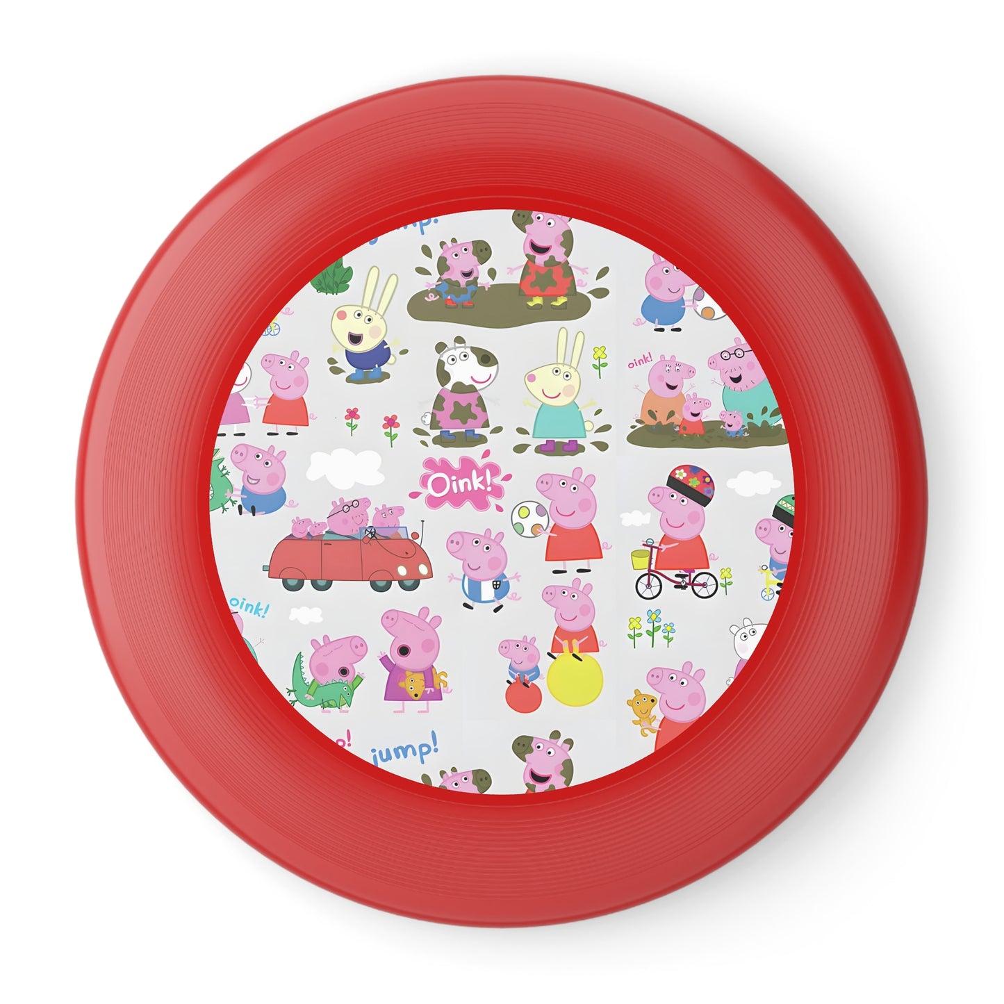 Peppa Pig Oink Oink Collage Wham-O Frisbee