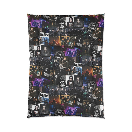 Motionless In White Photo Collage Comforter