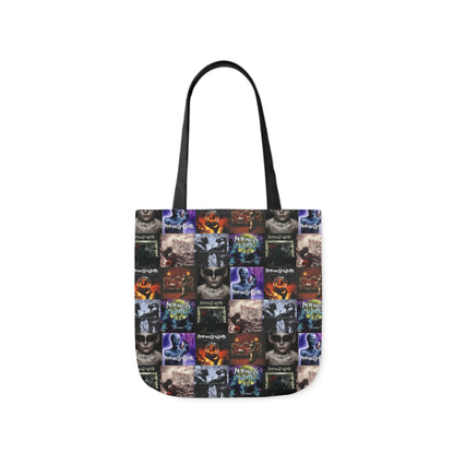 Motionless In White Album Cover Collage Polyester Canvas Tote Bag