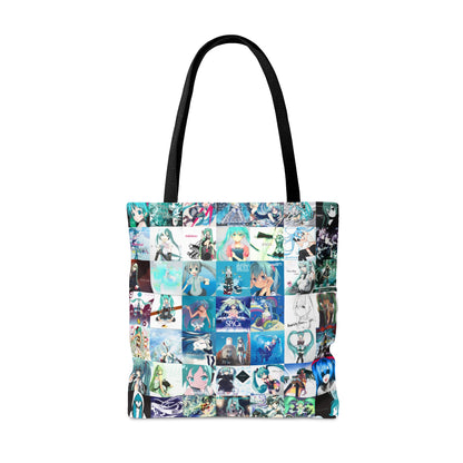 Hatsune Miku Album Cover Collage Tote Bag