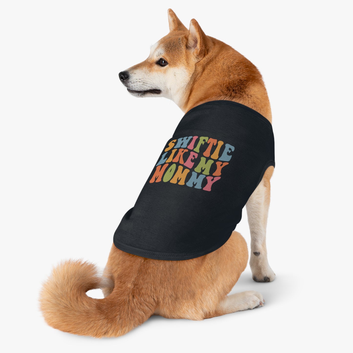 Taylor Swift Swiftie Like My Mommy Pet Tank Top