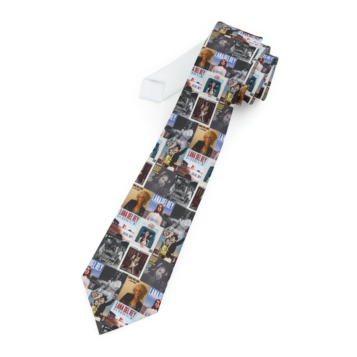 Lana Del Rey Album Cover Collage Neck Tie