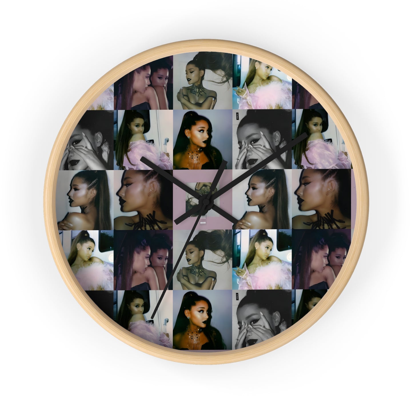 Ariana Grande Thank U Next Mosaic Wall Clock