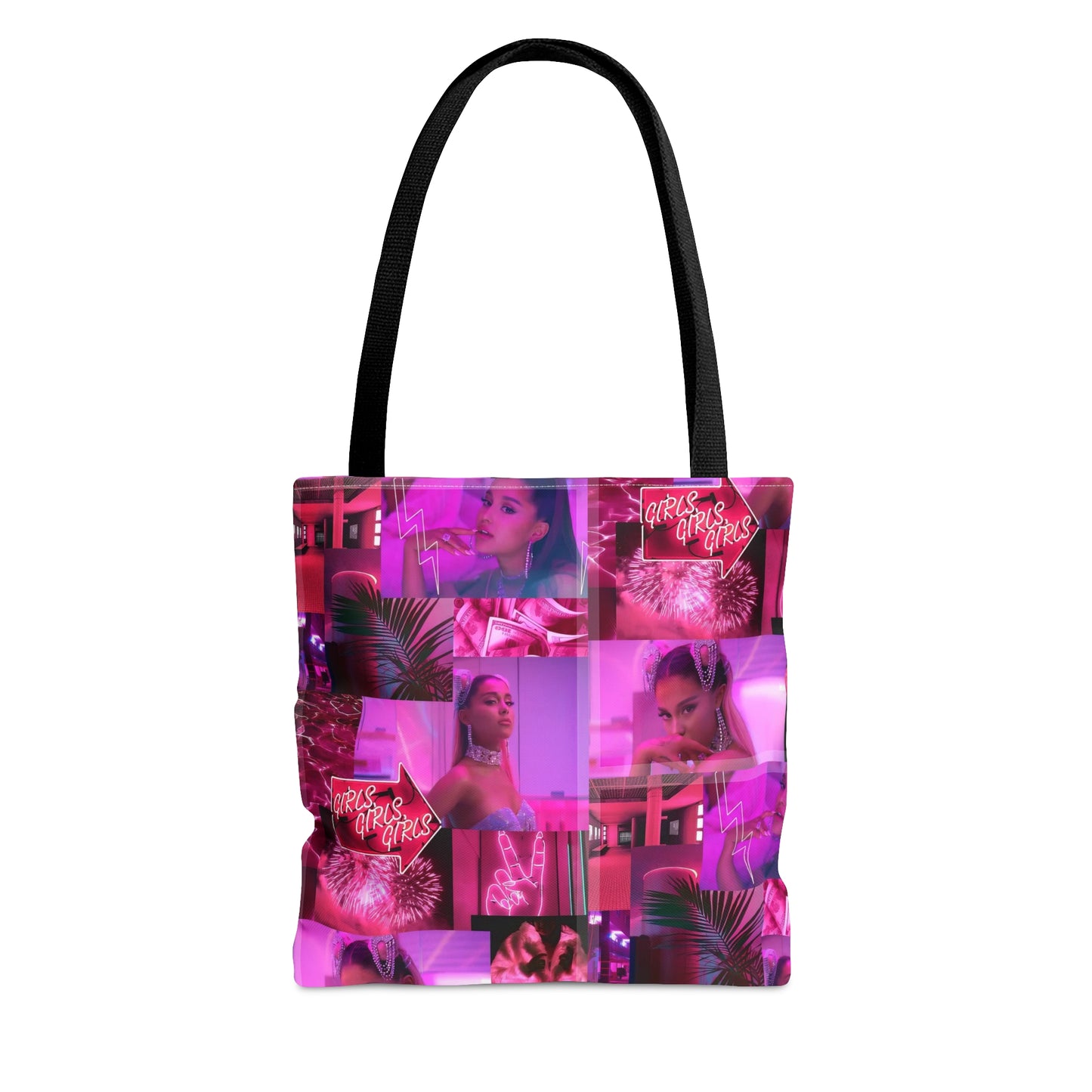Ariana Grande 7 Rings Collage Tote Bag