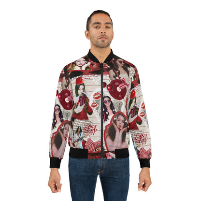 Lana Del Rey Cherry Coke Collage Men's Bomber Jacket