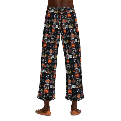 Daft Punk Album Cover Art Collage Men's Pajama Pants