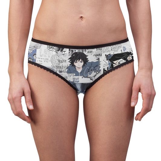 Demon Slayer Giyu Aesthetic Collage Women's Briefs