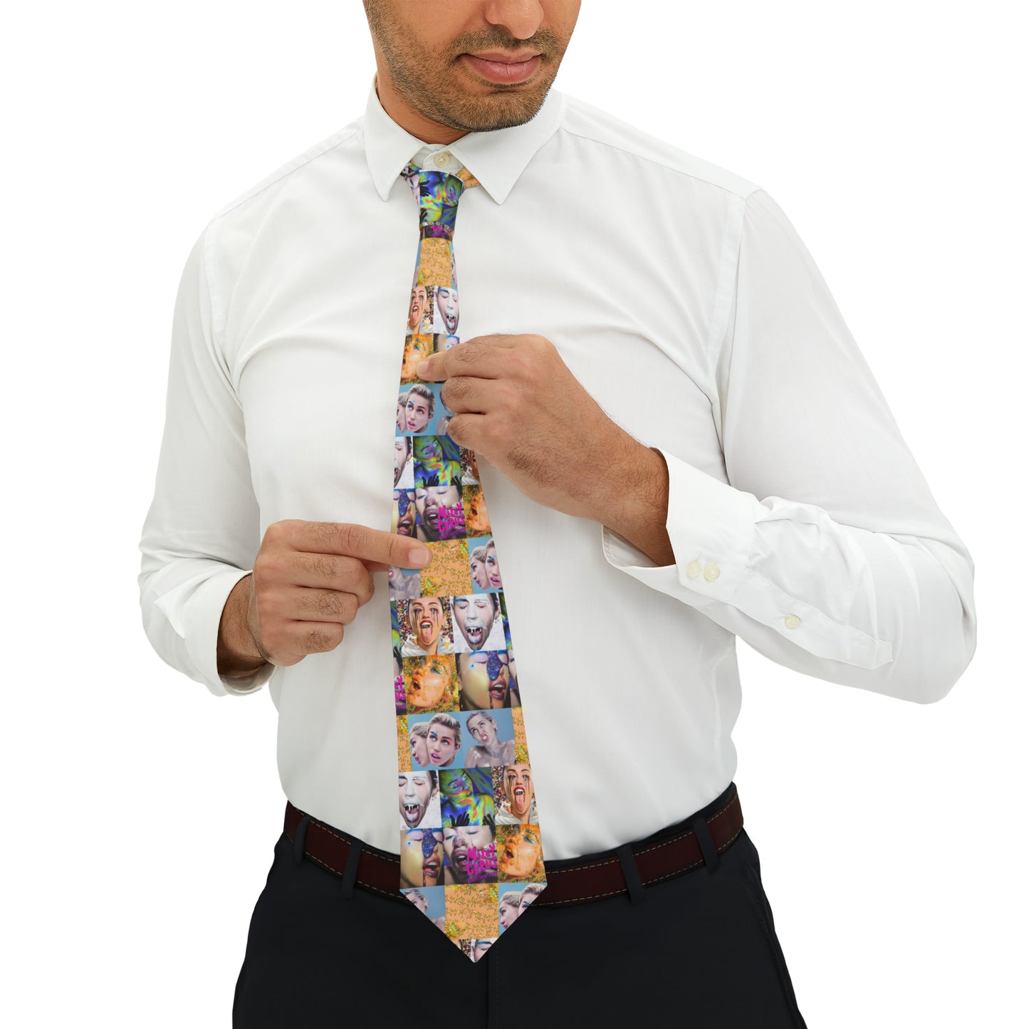 Miley Cyrus & Her Dead Petz Mosaic Necktie