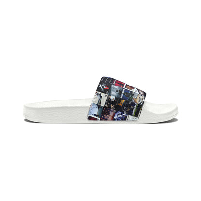 Eminem Album Art Cover Collage Women's Slide Sandals