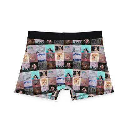 Melanie Martinez Album Art Collage Men's Boxers