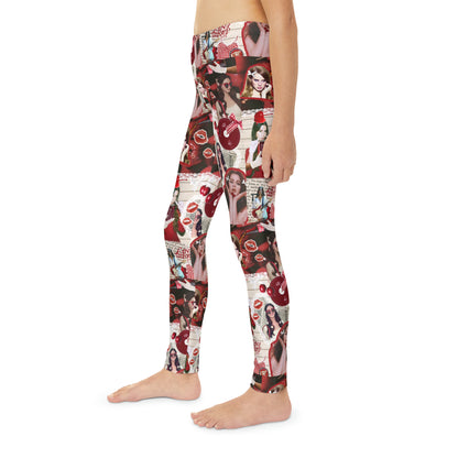 Lana Del Rey Cherry Coke Collage Youth Leggings