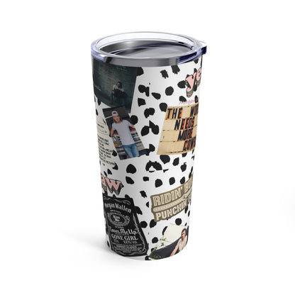 Morgan Wallen Yeehaw Collage Tumbler 20oz