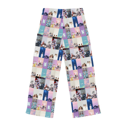 BTS Pastel Aesthetic Collage Women's Pajama Pants