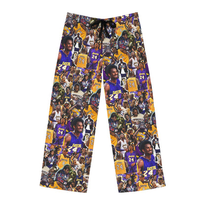 Kobe Bryant Career Moments Photo Collage Men's Pajama Pants