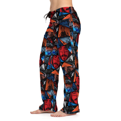 Post Malone Crystal Portaits Collage Women's Pajama Pants