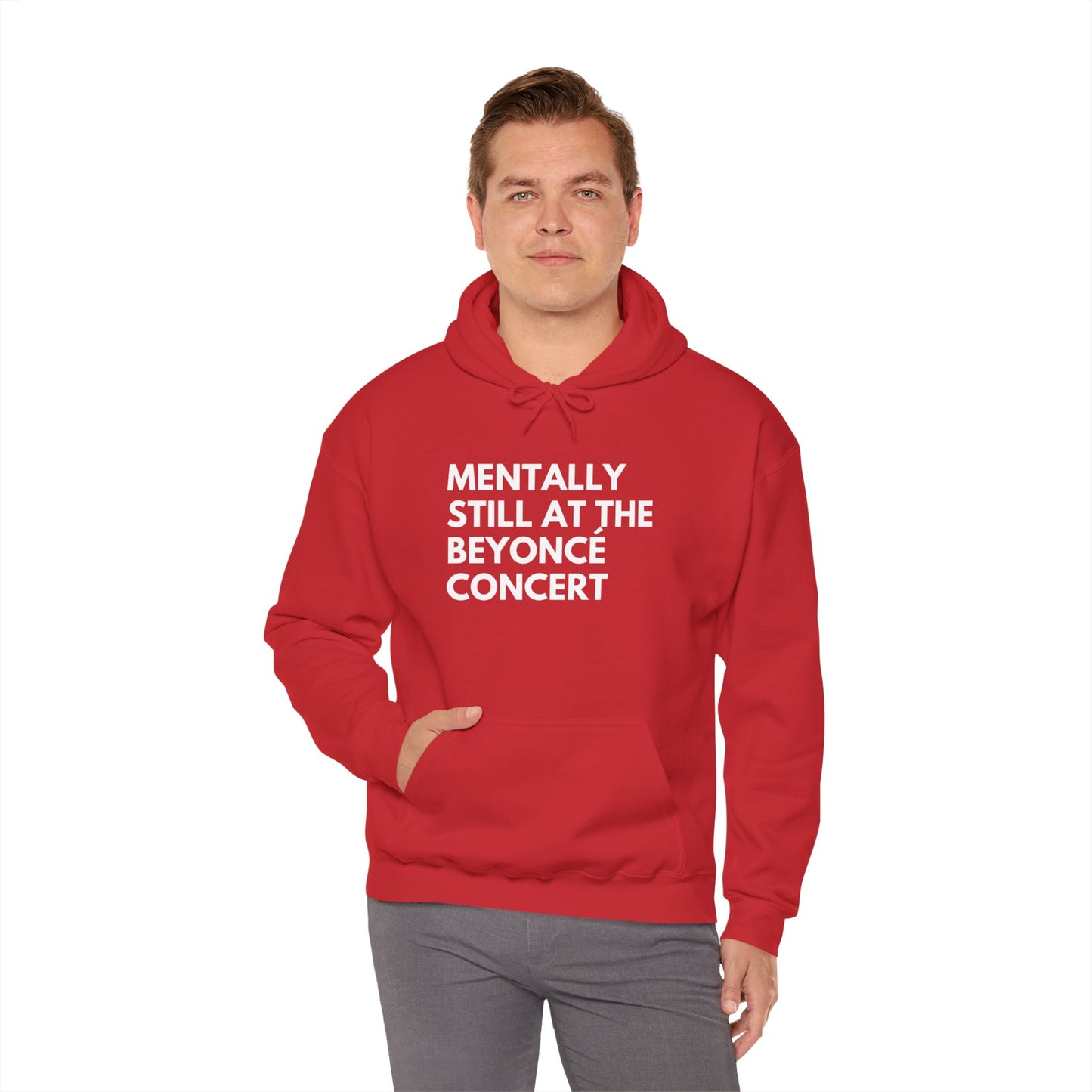 Mentally Still At The Beyoncè Concert Unisex Heavy Blend Hooded Sweatshirt