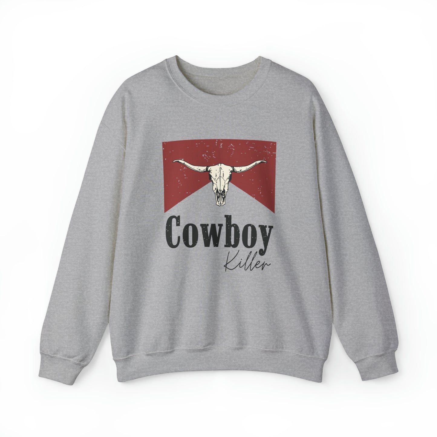 Morgan Wallen Cowboy Killer Unisex Heavy Blend Crewneck Sweatshirt