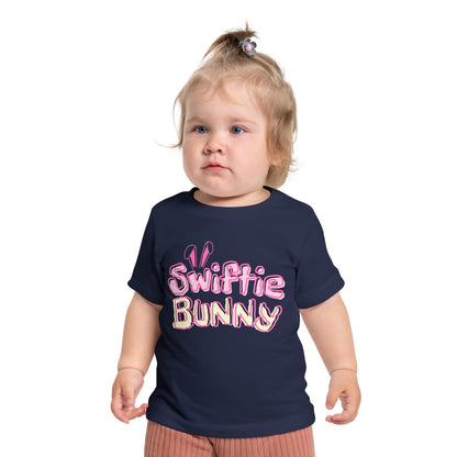 Taylor Swift Easter Swiftie Bunny Baby Short Sleeve T-Shirt