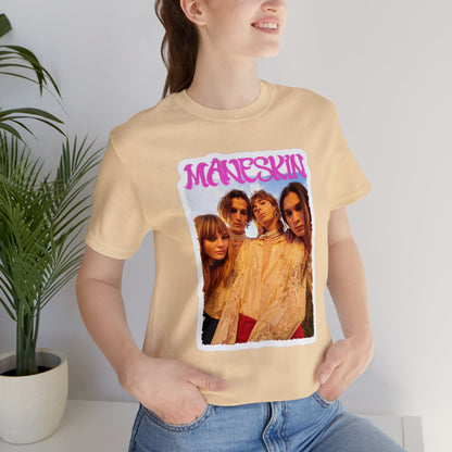 Måneskin Group Photo Unisex Jersey Short Sleeve Tee Shirt