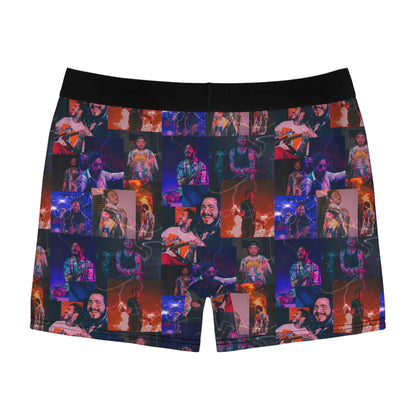 Post Malone Lightning Photo Collage Men's Boxer Briefs Underwear