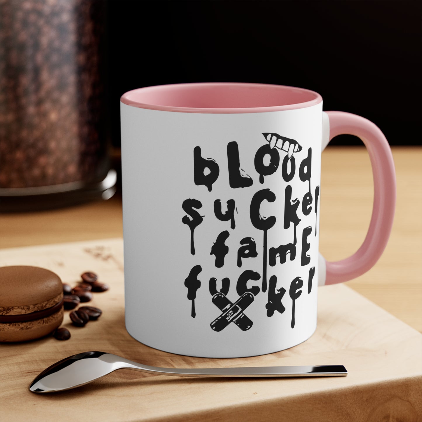 Olivia Rodrigo Blood Sucker Fame Fucker Accent Mugs