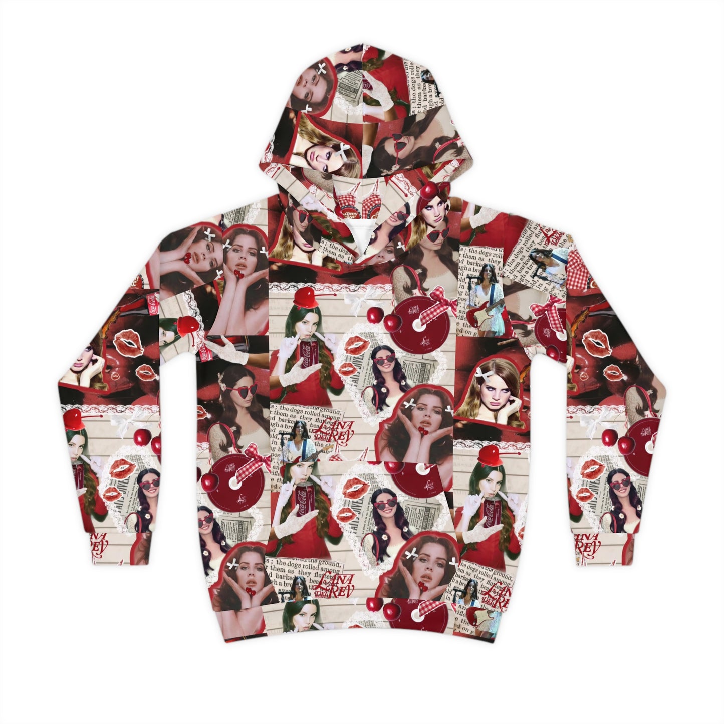 Lana Del Rey Cherry Coke Collage Kid's Hoodie