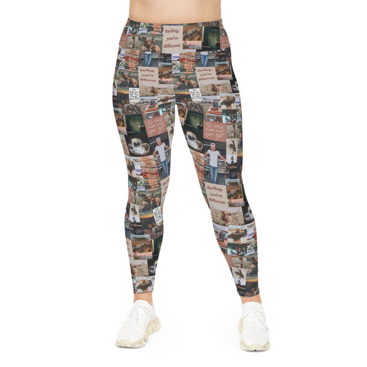 Morgan Wallen Darling You're Different Collage Plus Size Leggings