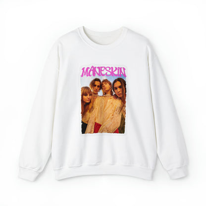 Måneskin Group Photo Unisex Heavy Blend Crewneck Sweatshirt