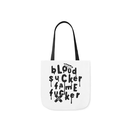 Olivia Rodrigo Blood Sucker Fame Fucker Polyester Canvas Tote Bag