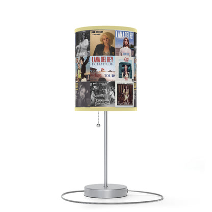 Lana Del Rey Album Cover Collage Lamp on a Stand