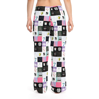 BTS Album Cover Art Collage Women's Pajama Pants