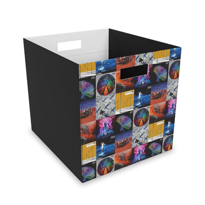 Muse Album Cover Collage Felt Storage Box