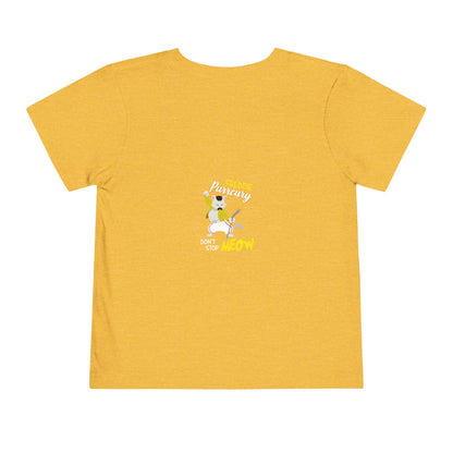 Queen Don't Stop Meow Freddie Purrcury Toddler Short Sleeve Tee