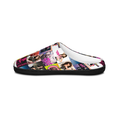 Miley Cyrus Album Cover Collage Women's Indoor Slippers