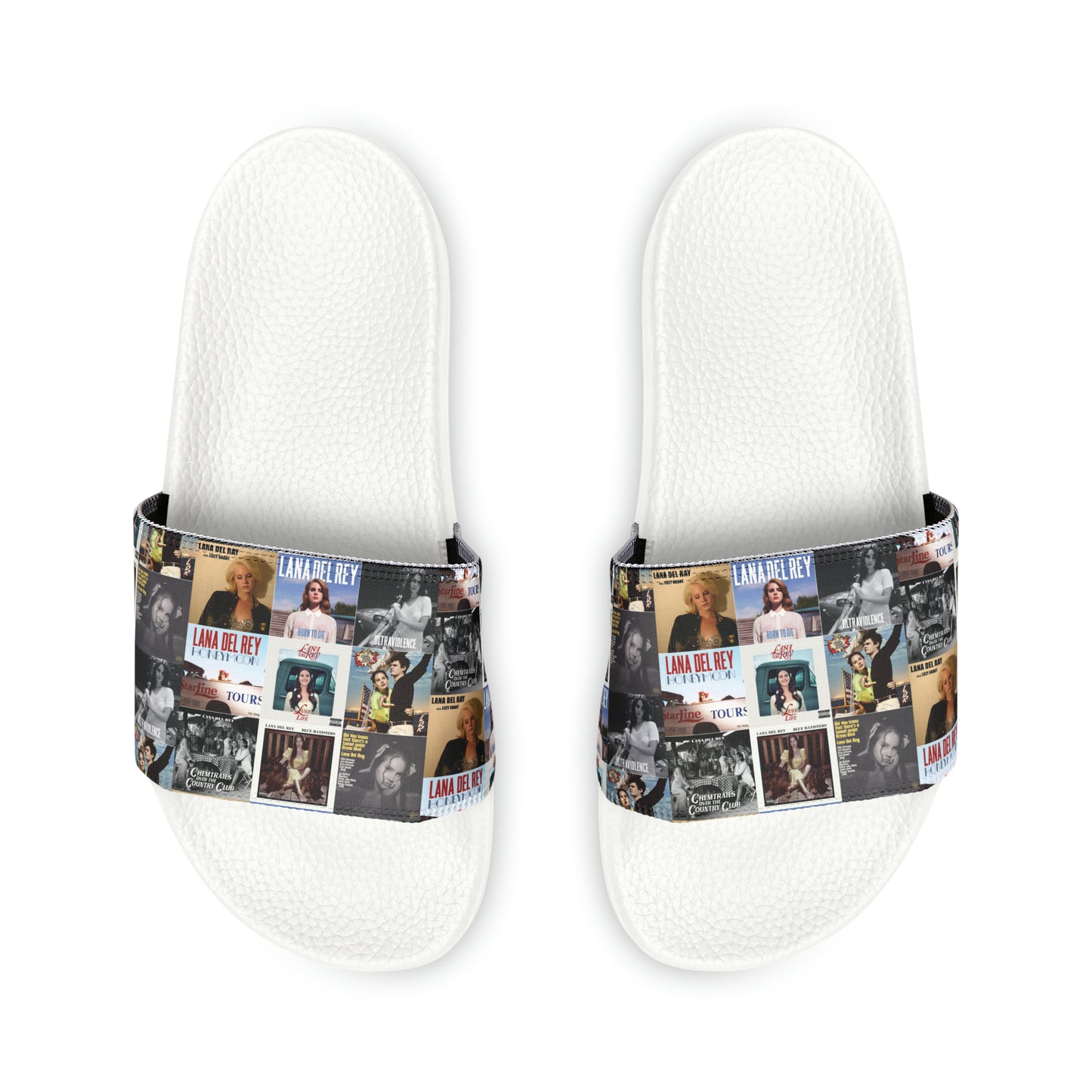 Lana Del Rey Album Cover Collage Youth Slide Sandals