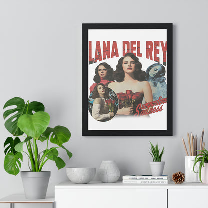 Lana Del Rey Summertime Sadness Framed Print