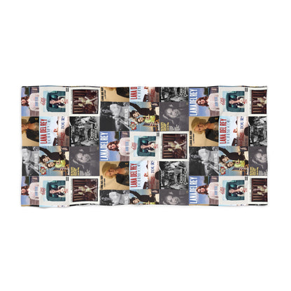 Lana Del Rey Album Cover Collage Beach Towel