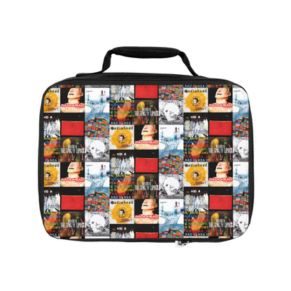 Radiohead Album Cover Collage Lunch Bag