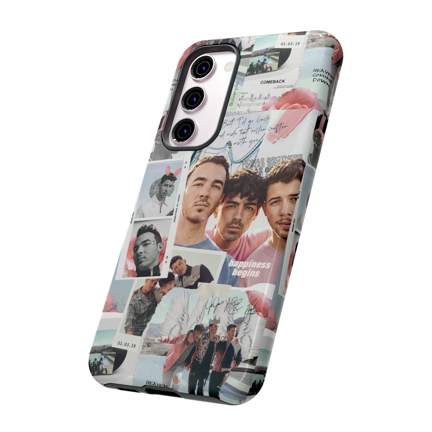 Jonas Brothers Happiness Begins Collage Tough Phone Case