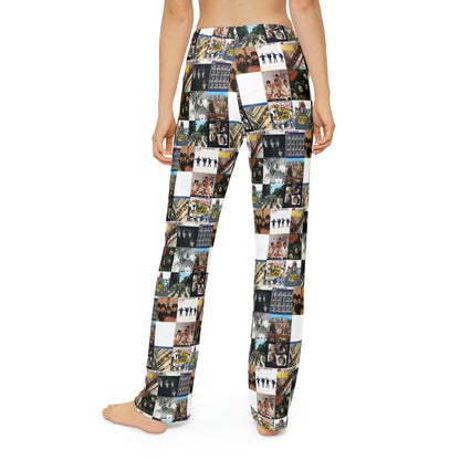 The Beatles Album Cover Collage Kids Pajama Pants