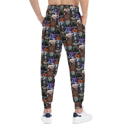 Motionless In White Album Cover Collage Athletic Jogger Sweatpants