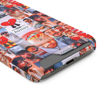 Bad Bunny Un Verano Sin Ti Photo Collage Phone Case With Card Holder