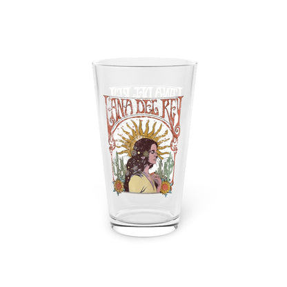 Lana Del Rey Vintage Artwork Pint Glass